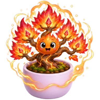 Flame bonsai