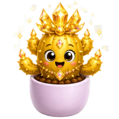 Golden cactus
